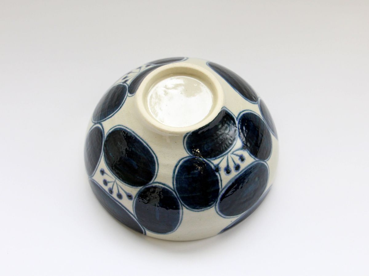 はな椿鉢 大(丼)【宗山窯】