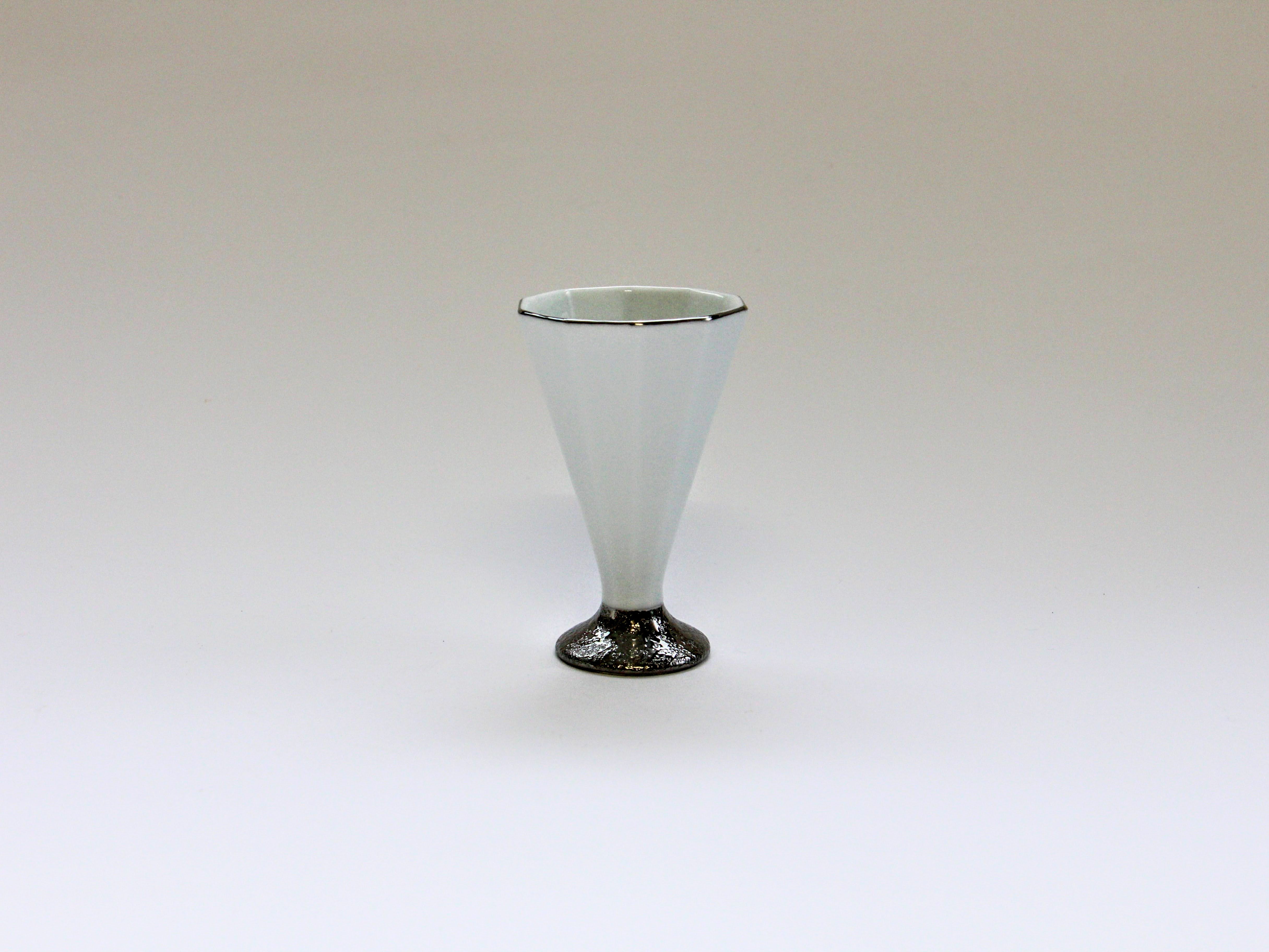 十角食前酒 白銀彩【聖陶苑】