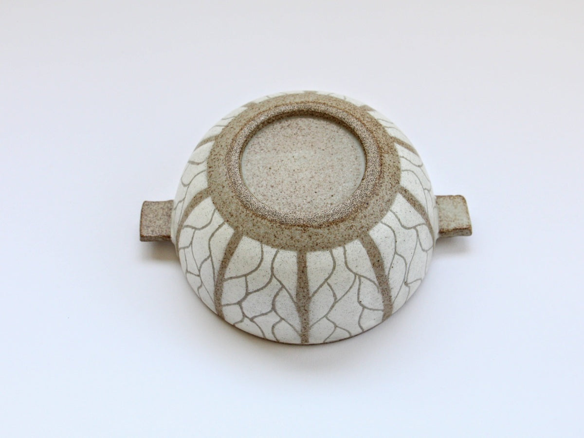 ルポ木立紋様両耳スープカップ【正陶苑】