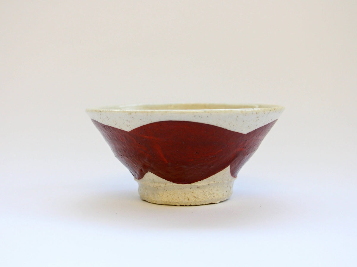 赤絵椿姫碗【君波延昌】