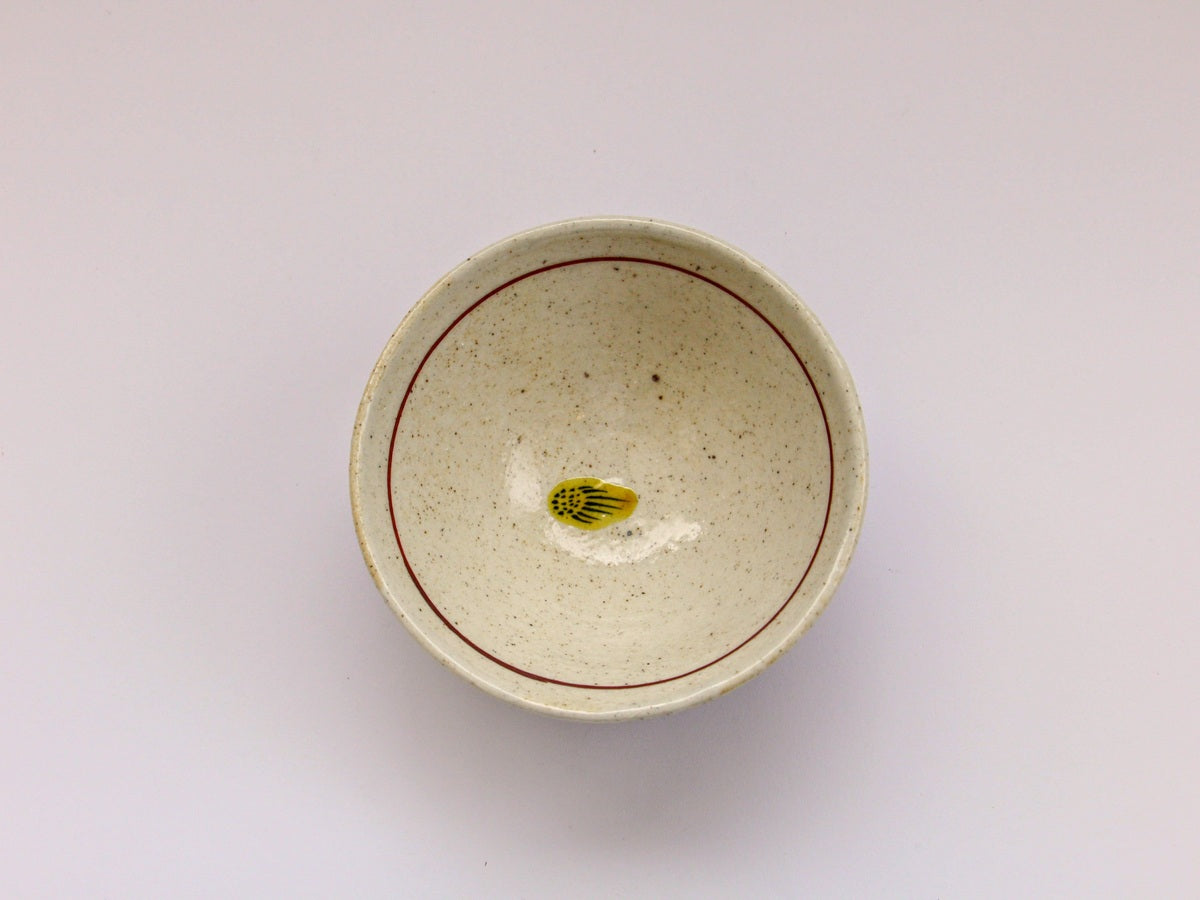 赤絵椿姫碗【君波延昌】