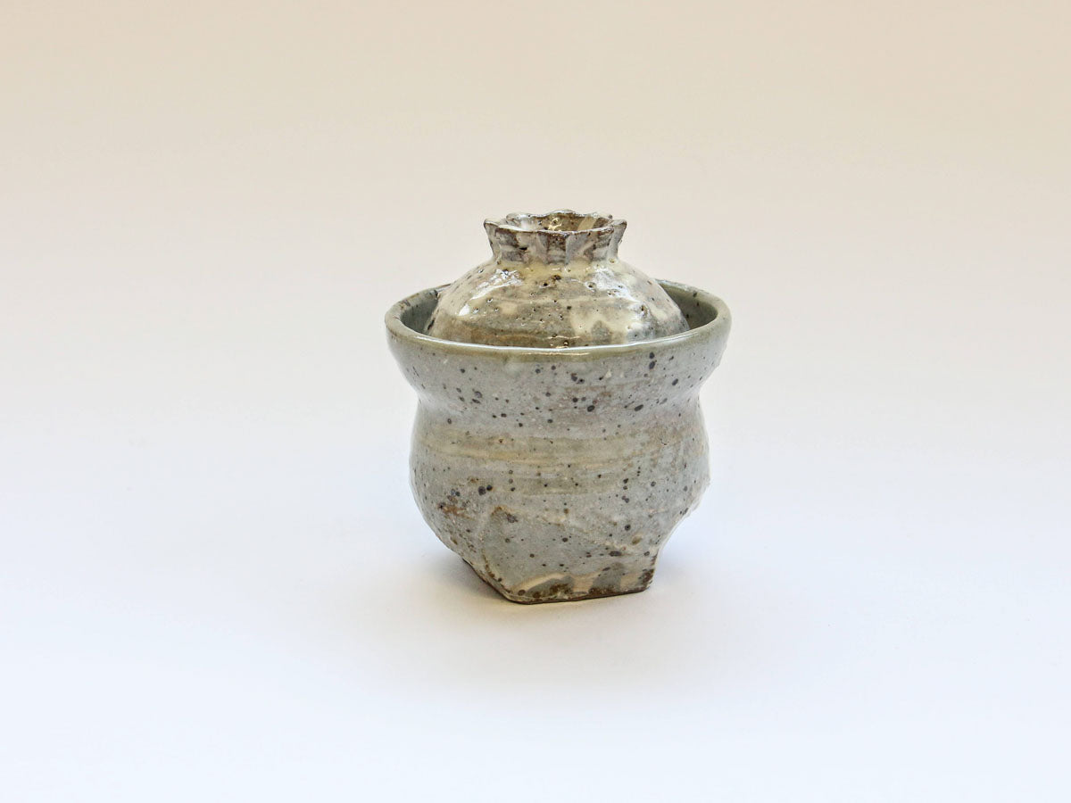 鉄粉引蒸し碗【中尾彰秀】