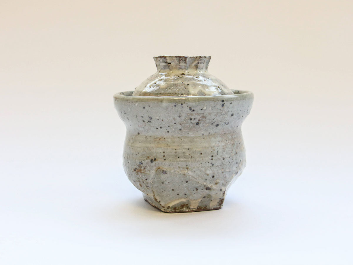 鉄粉引蒸し碗【中尾彰秀】