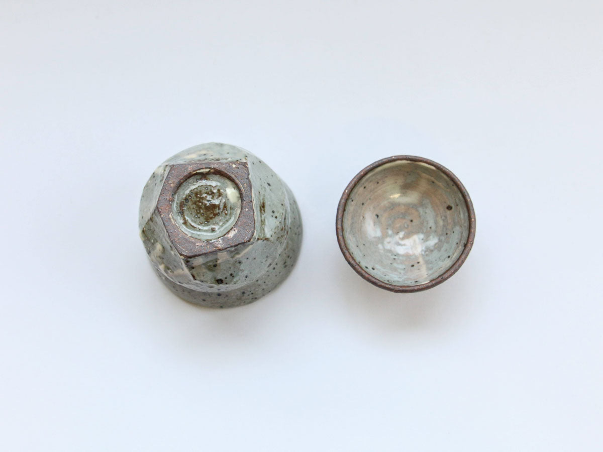 鉄粉引蒸し碗【中尾彰秀】