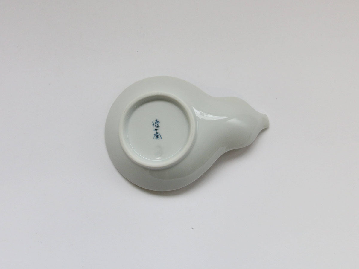 黄花ひさご皿【徳七窯】