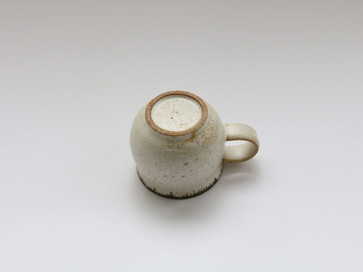 白泥ミニマグカップ【文山香菜江】