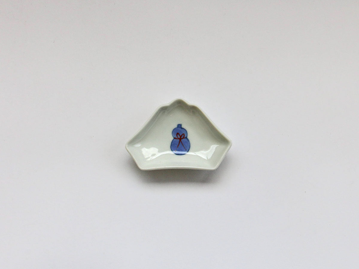 ひさご富士山型手塩皿【徳七窯】