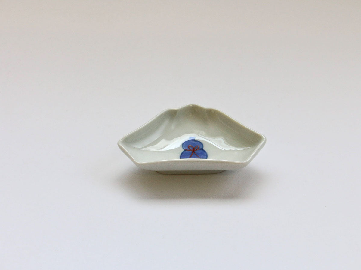 ひさご富士山型手塩皿【徳七窯】