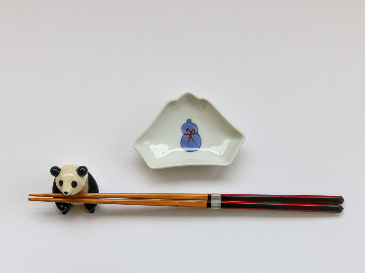 ひさご富士山型手塩皿【徳七窯】