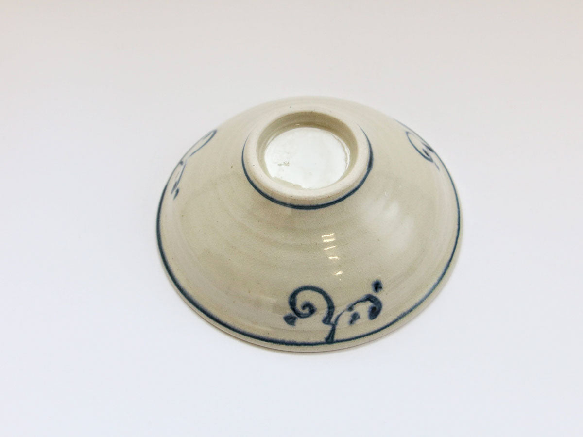 花安南凛麺鉢 小【宗山窯】