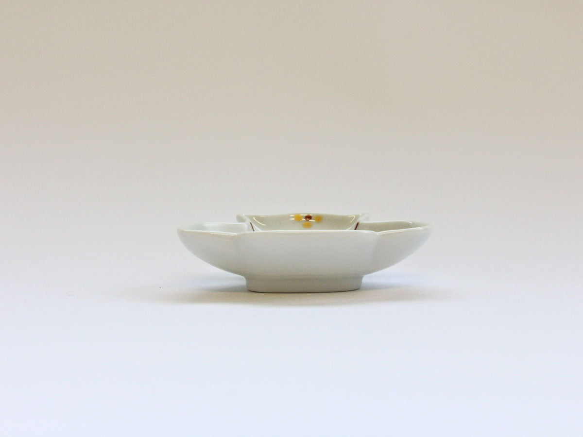 きらら赤巾着豆鉢【田森陶園】