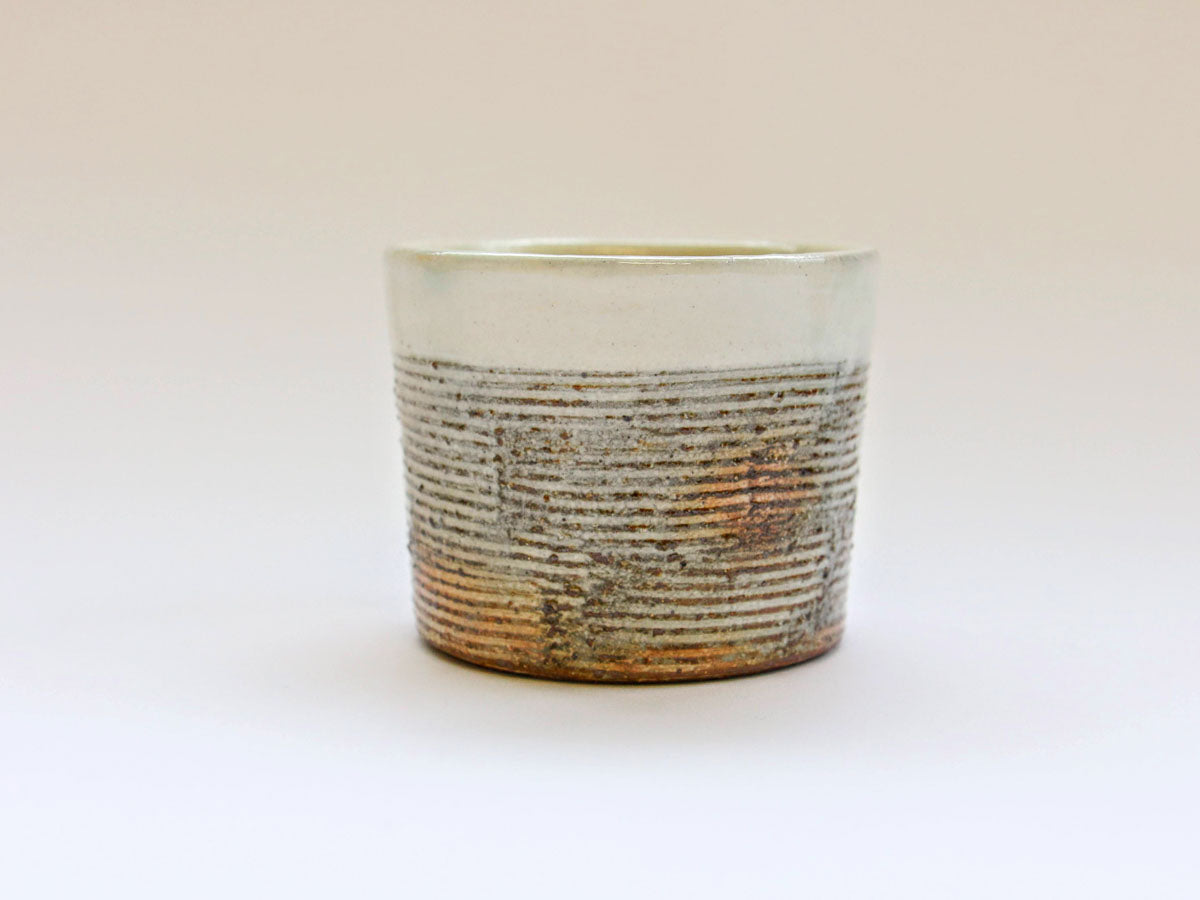 渕荒横彫ボデガカップ【古谷製陶所】