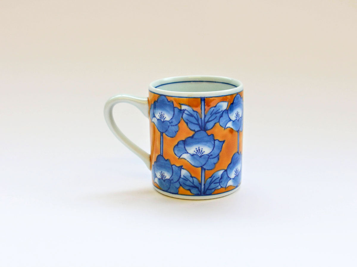 錦山吹付立マグカップ【田庄陶苑】