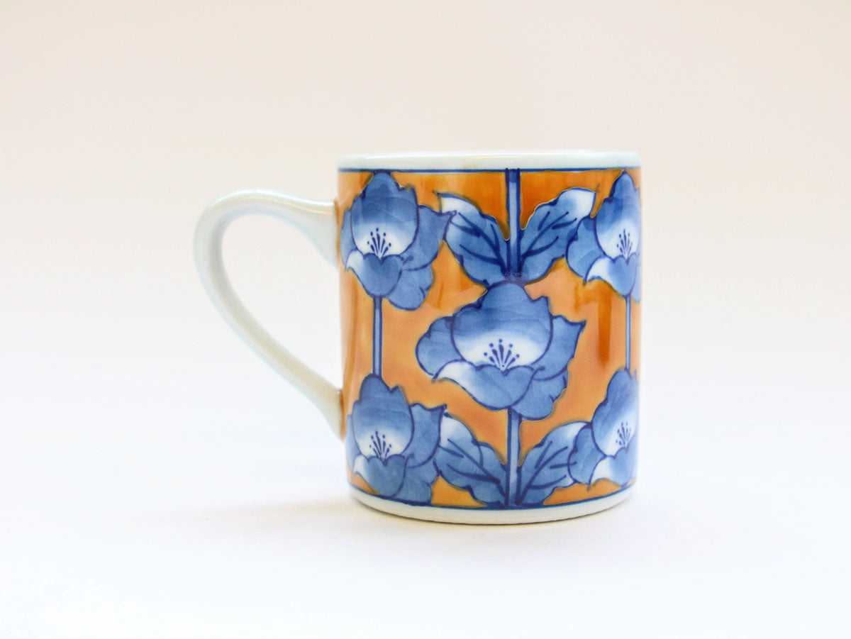 錦山吹付立マグカップ【田庄陶苑】