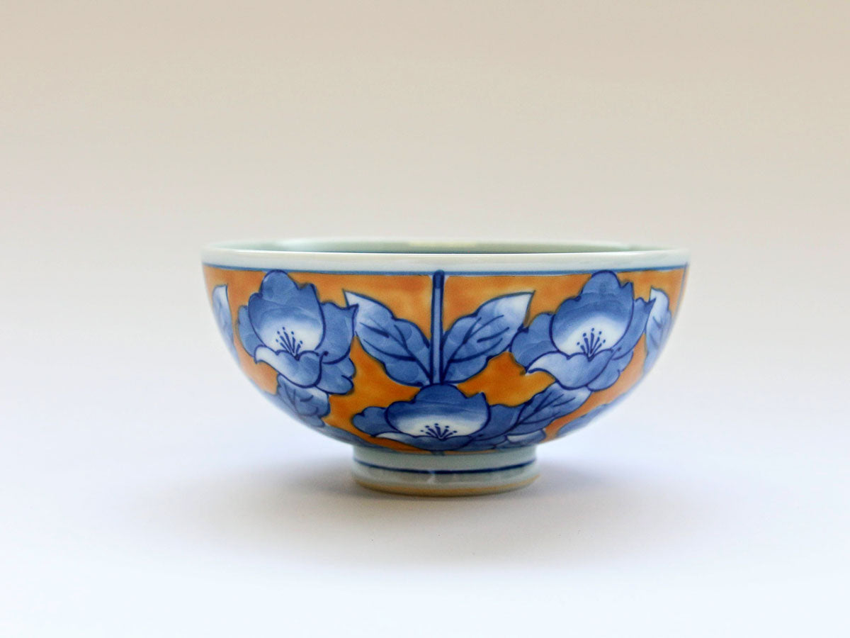 錦山吹丸飯碗 大【田庄陶苑】