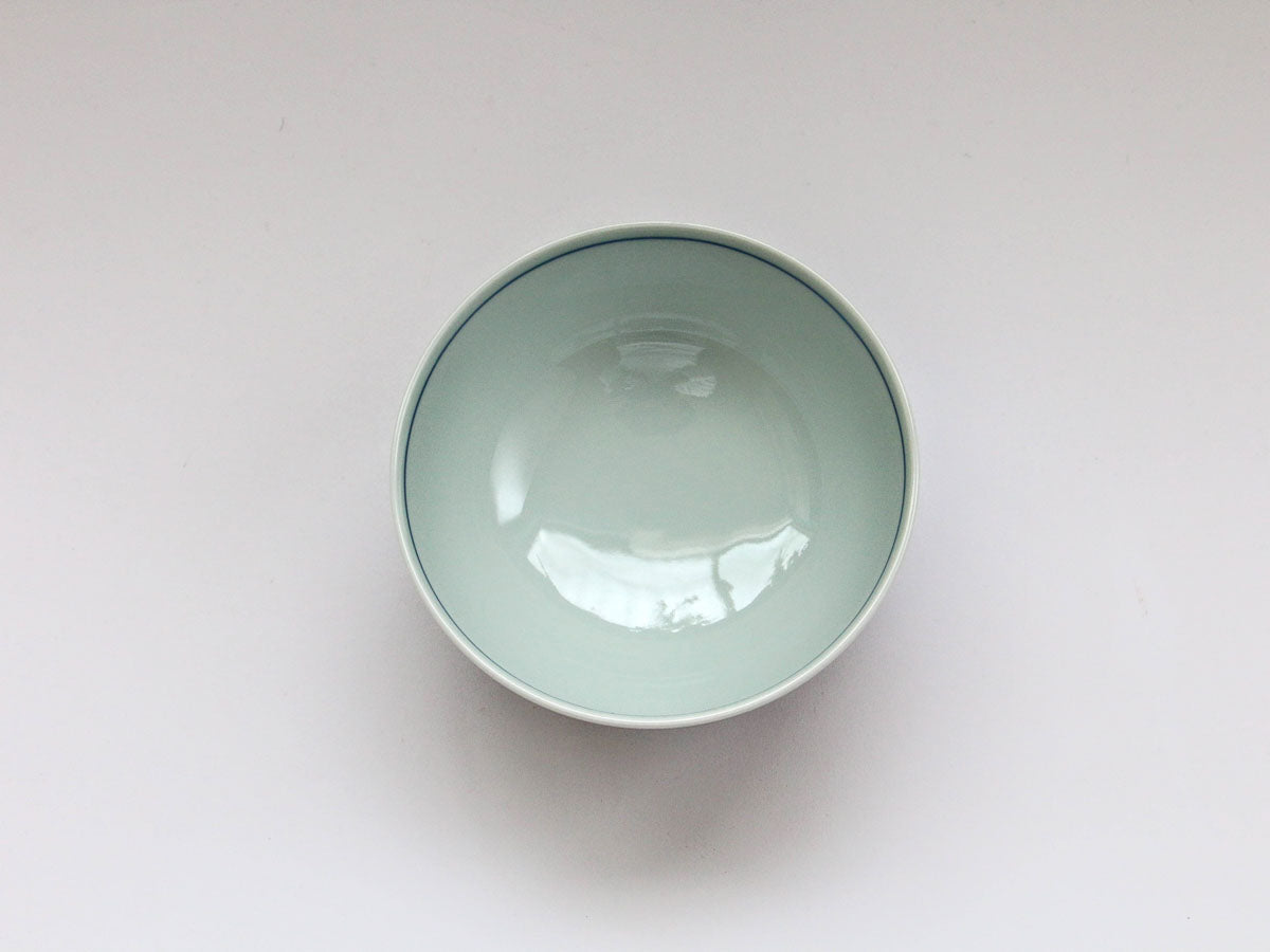 錦山吹丸飯碗 大【田庄陶苑】