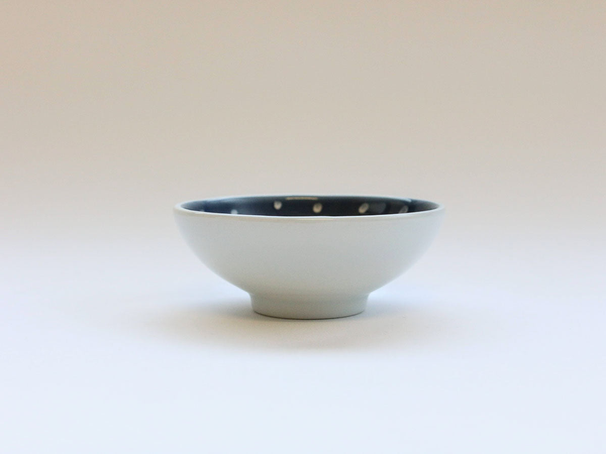 銀あられ丸小付【徳七窯】