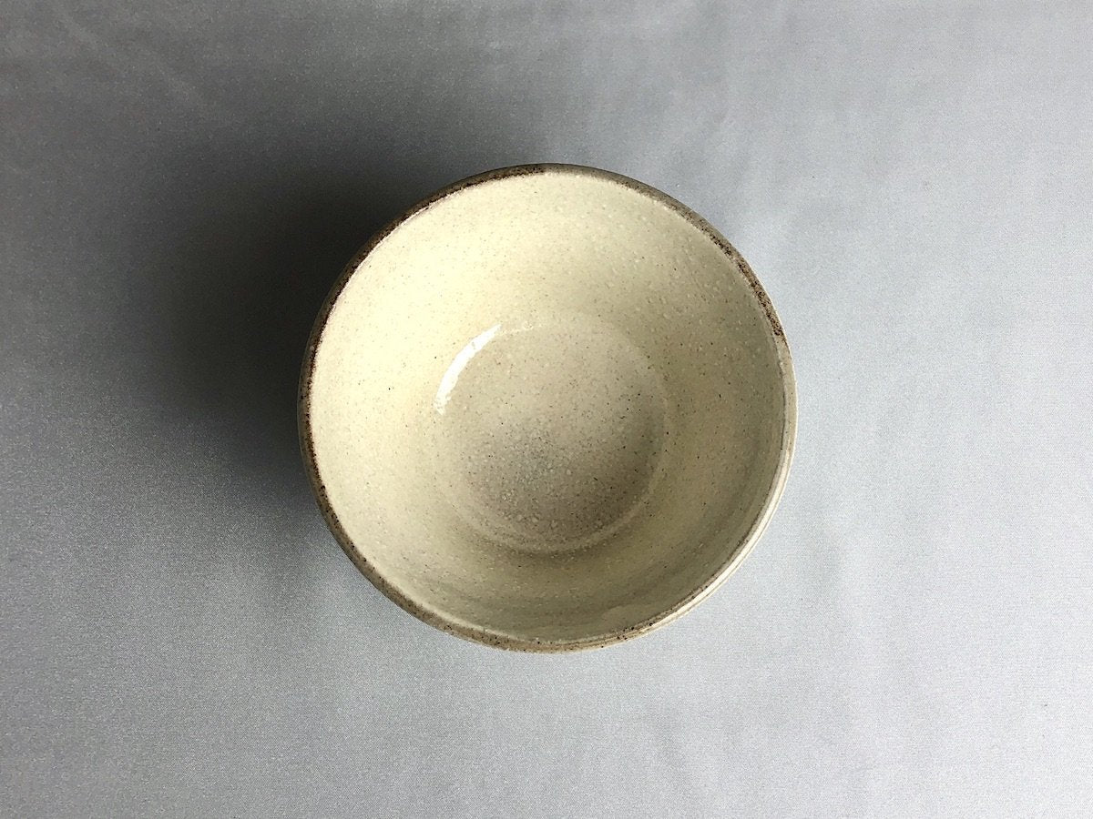 粉引ソギ飯碗大【赤根真次】