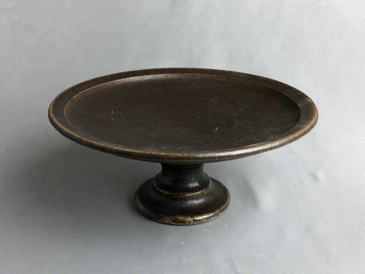 サビ釉コンポート皿18cm【古谷製陶所】