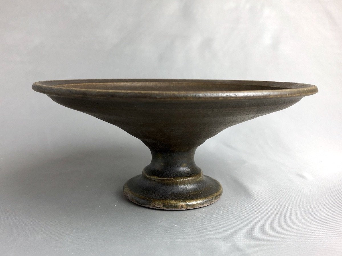 サビ釉コンポート皿18cm【古谷製陶所】