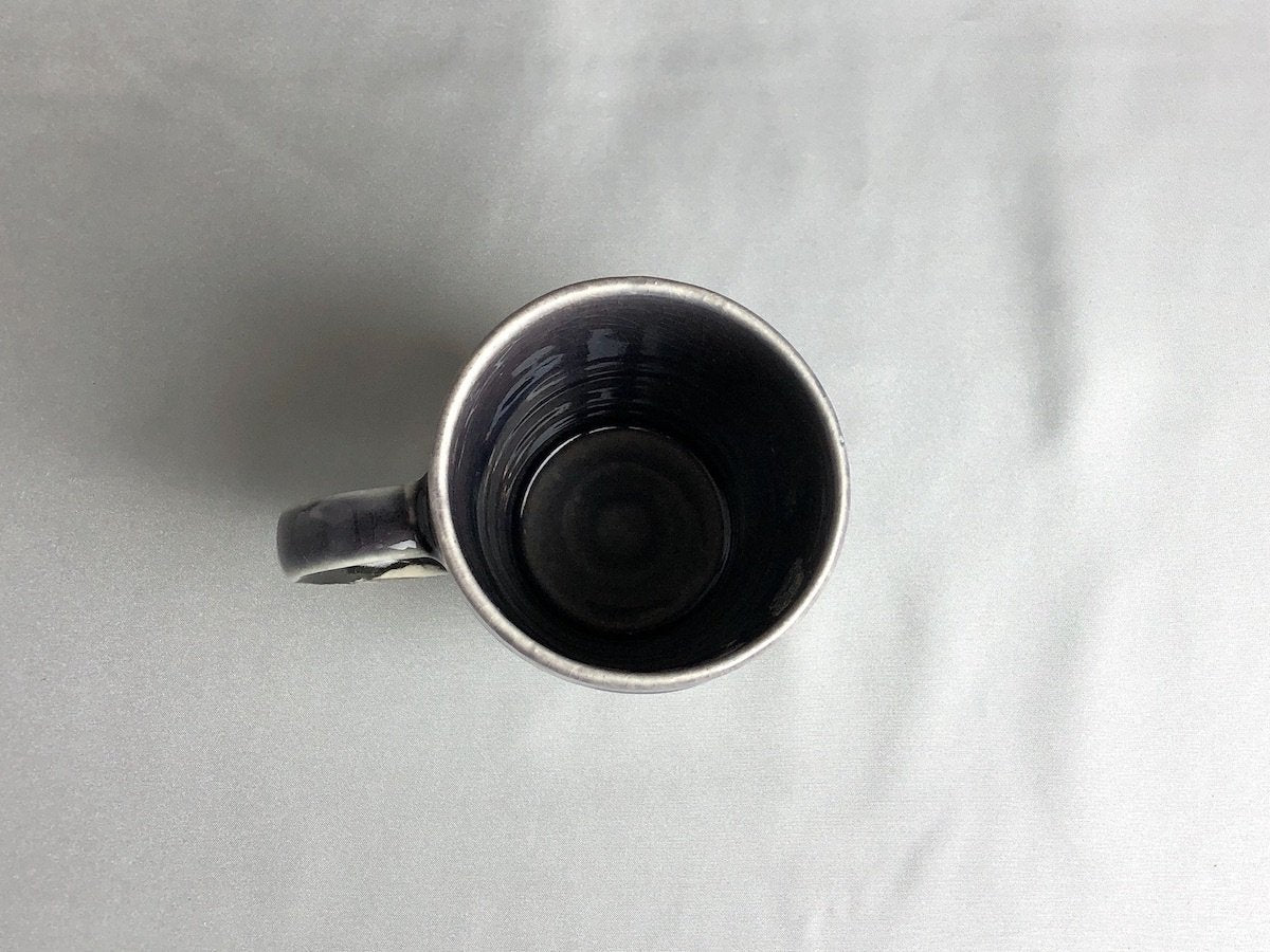 山路マグ紫【鶴琳窯】