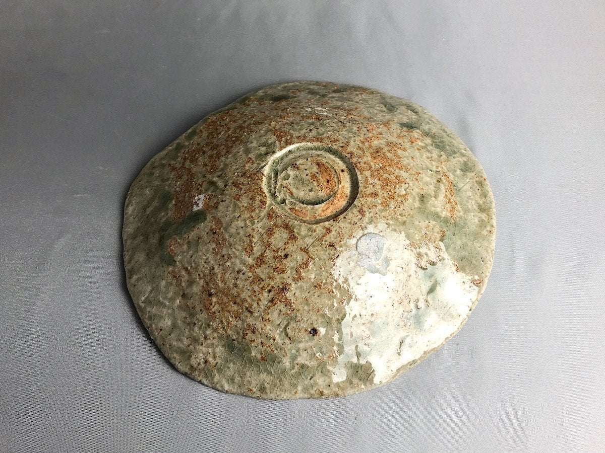 ビードロ波紋変形皿【君波延昌】