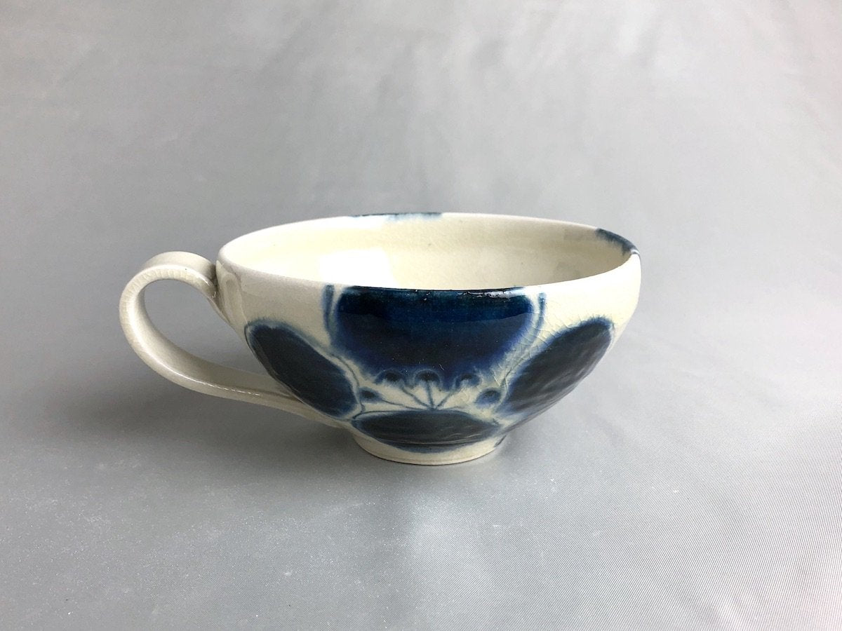 はな椿スープ鉢【宗山窯】