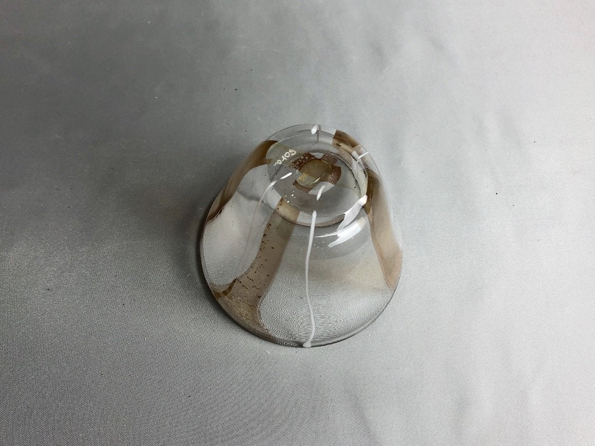 銀の縦糸ぐい呑【空西あかね】