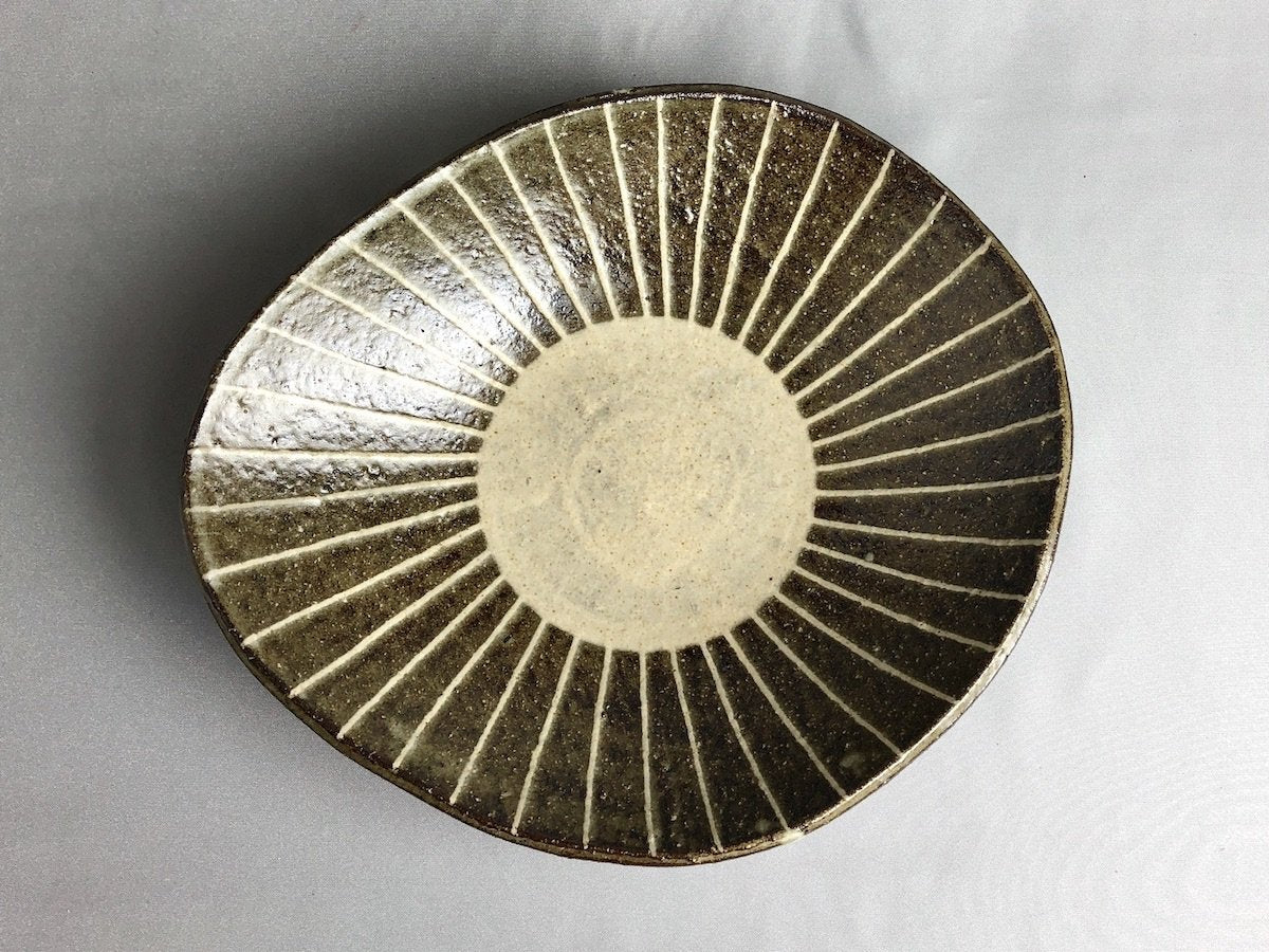 一珍たわみ鉢【日下青作/麻里】