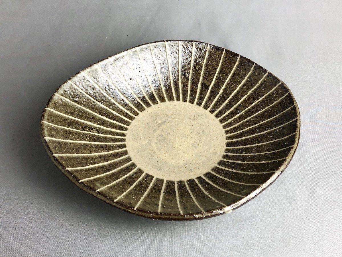 一珍たわみ鉢【日下青作/麻里】