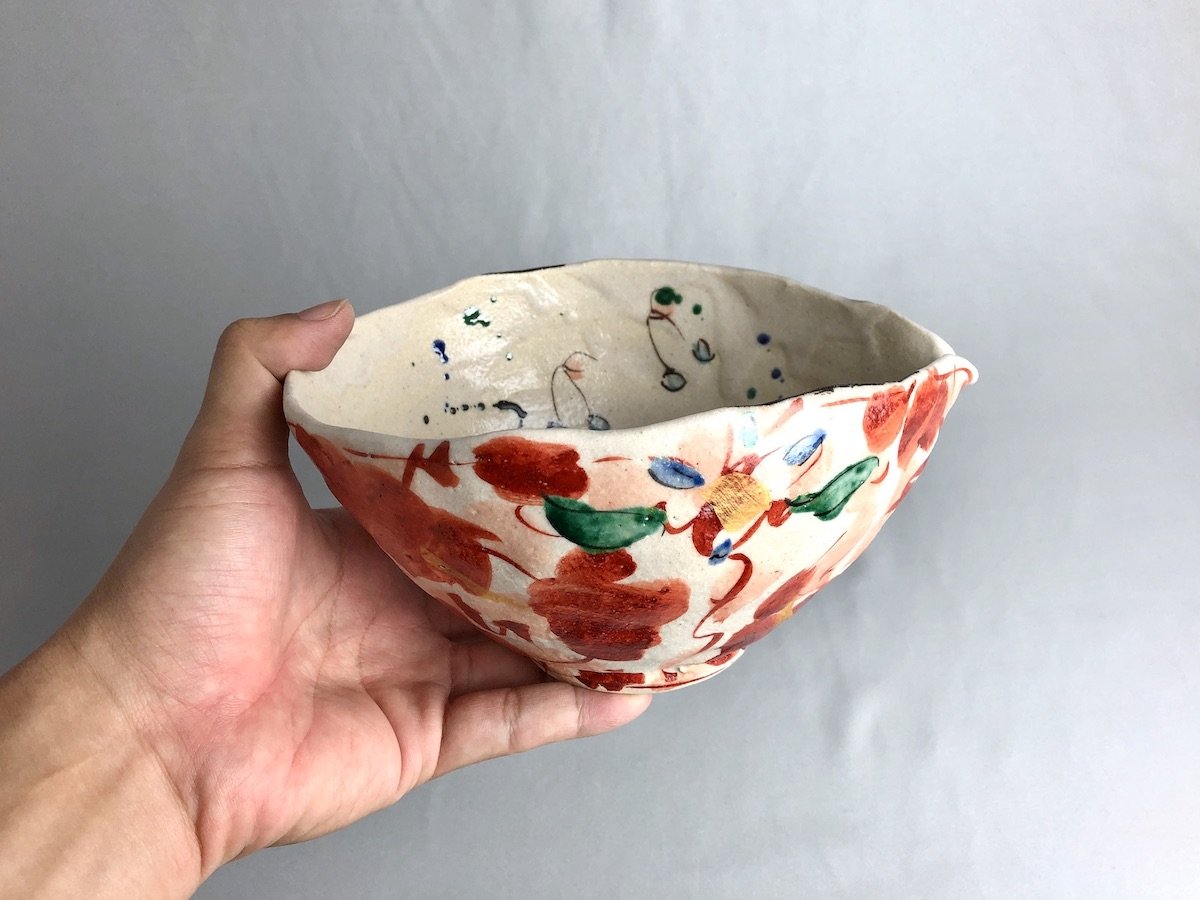 赤絵おかず鉢【鈴木工友】