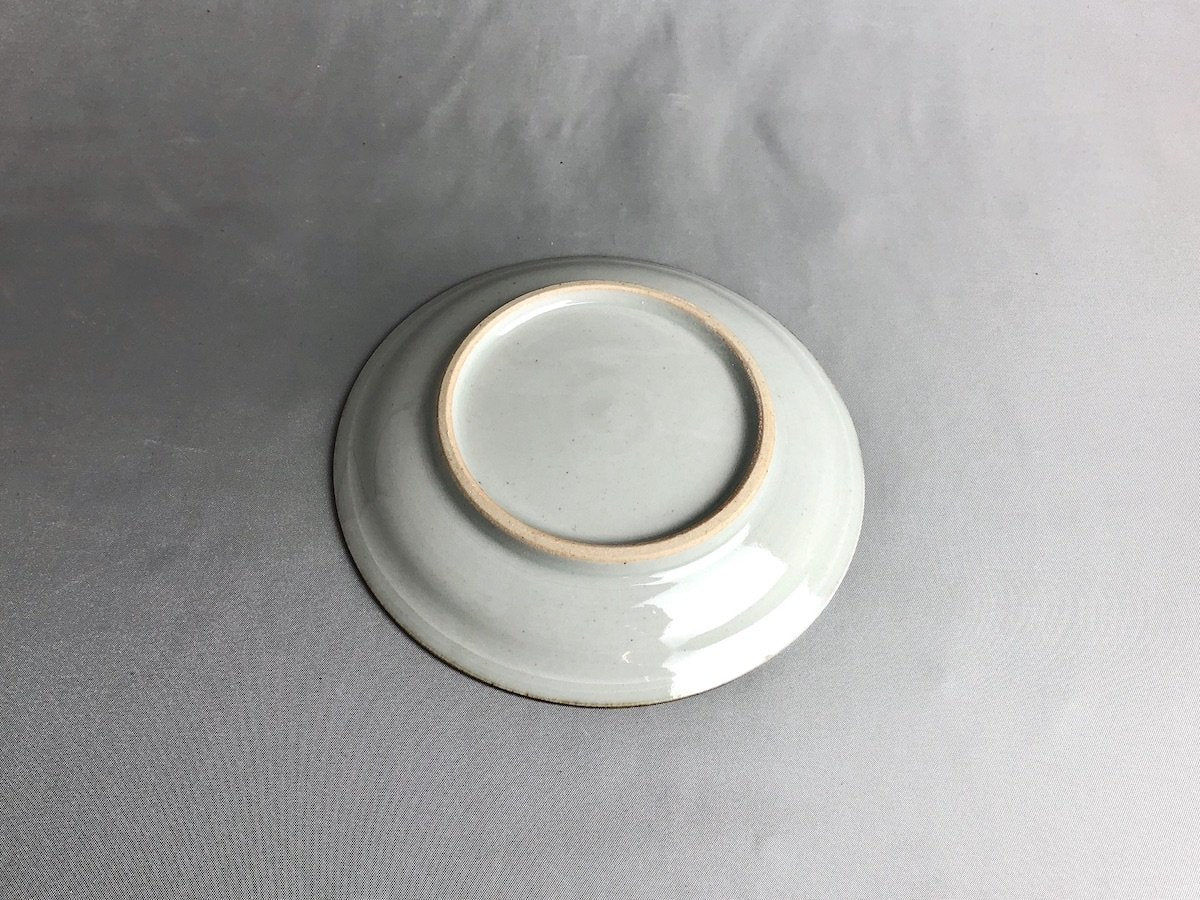 白磁よつ葉4.5寸皿【小林巧征】