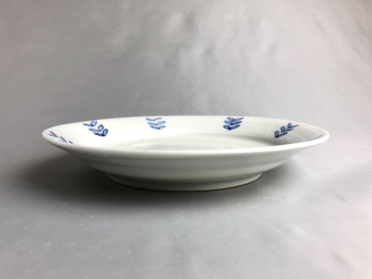 木の葉7寸リム皿【小林巧征】