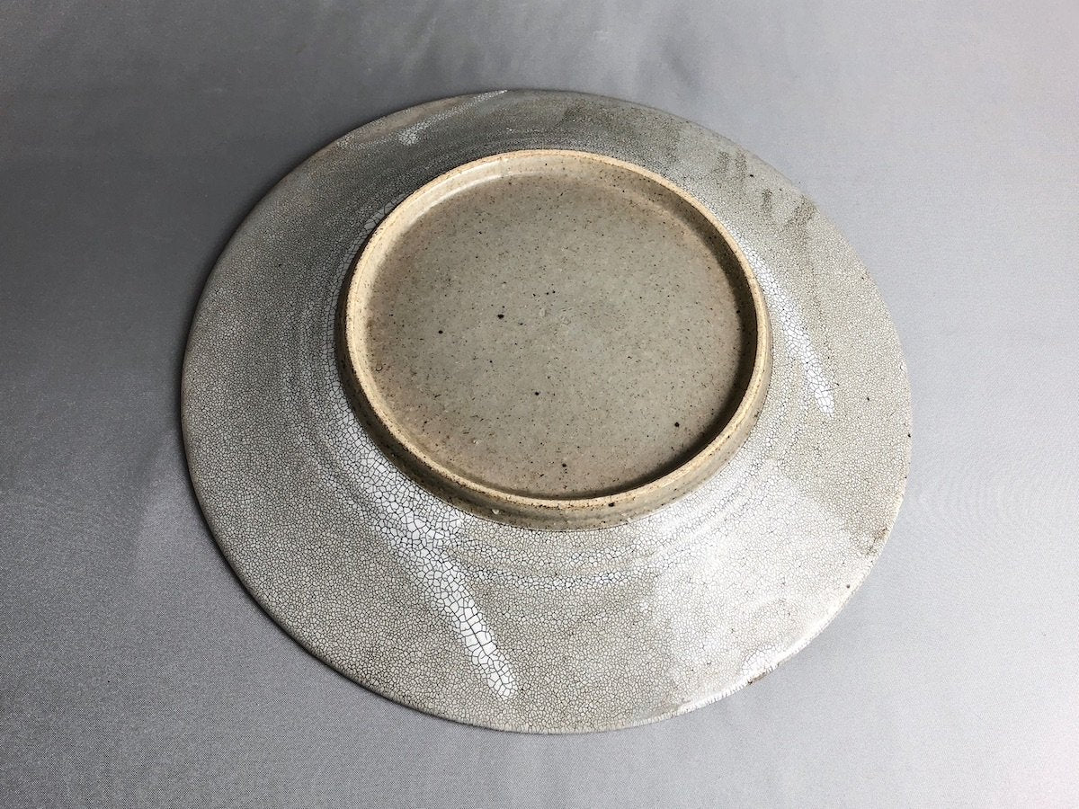 サビかいらぎ8寸皿【兵山窯】