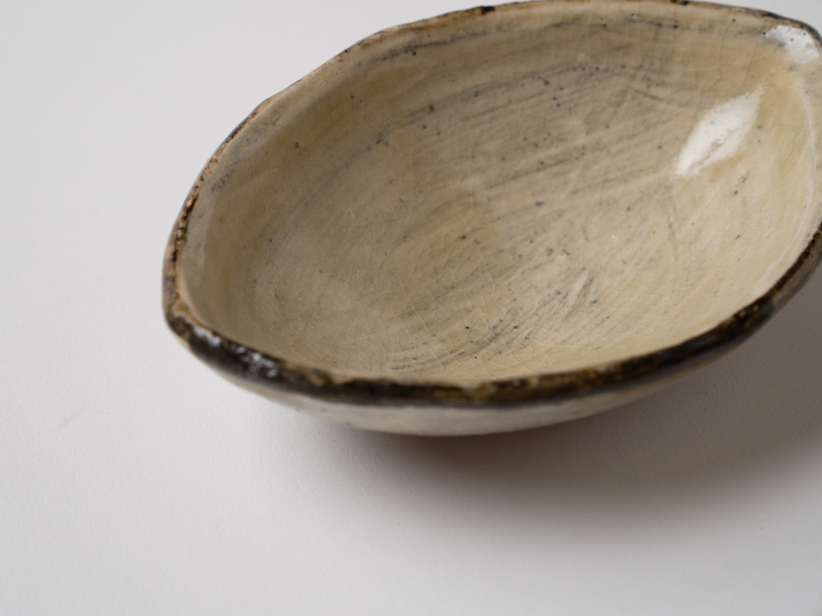 刷毛目レモン小鉢【王天家窯】