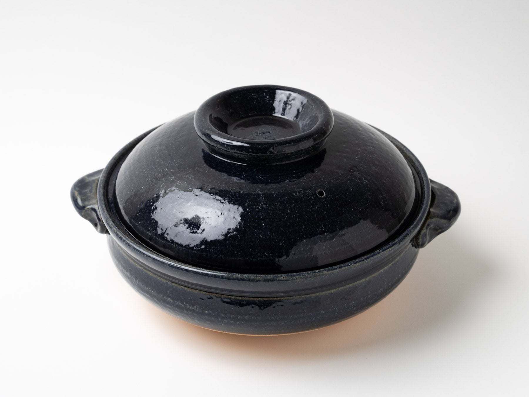 9号土鍋 瑠璃【カネフサ製陶】