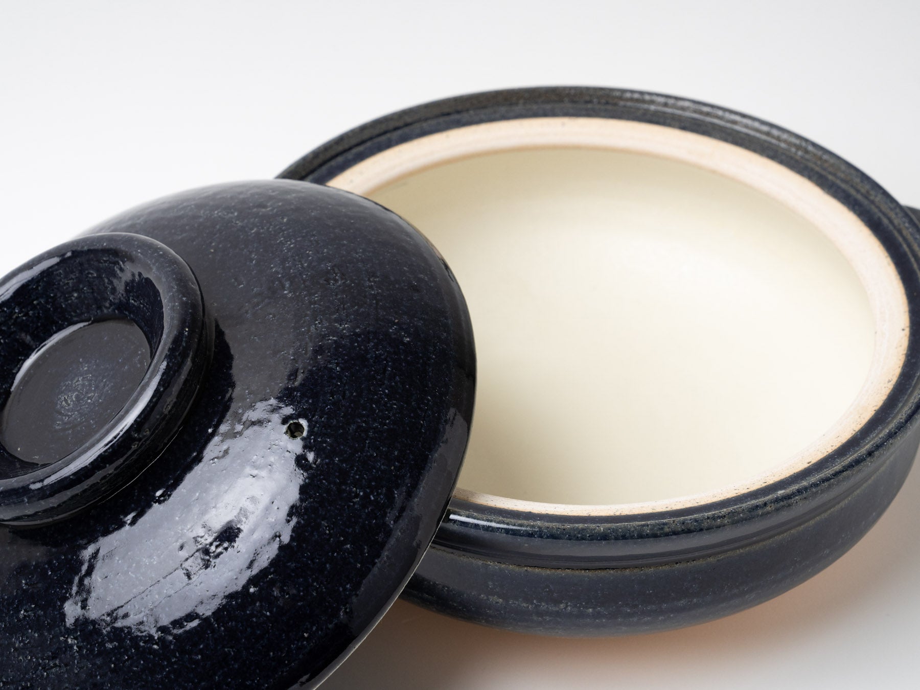 9号土鍋 瑠璃【カネフサ製陶】