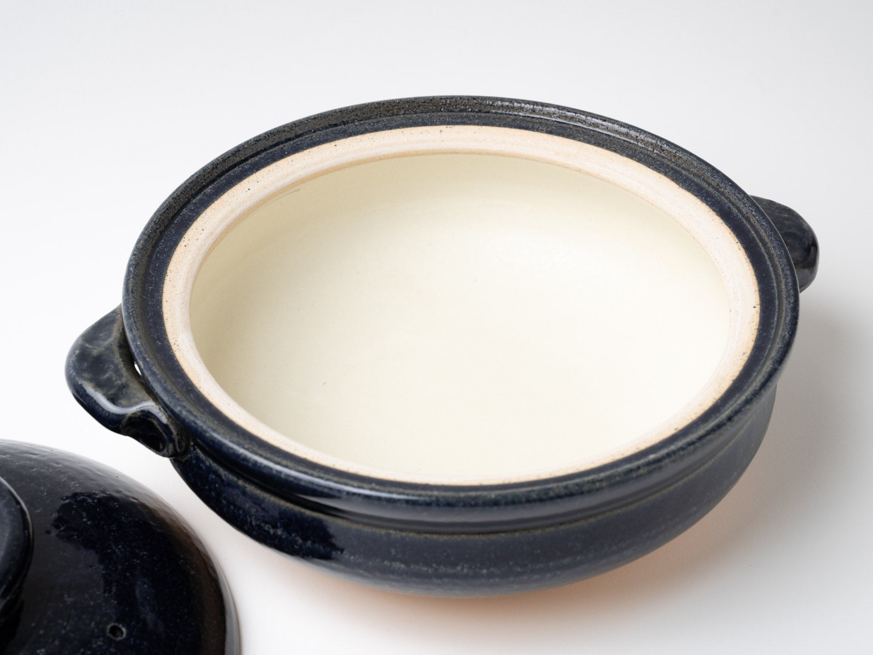 9号土鍋 瑠璃【カネフサ製陶】