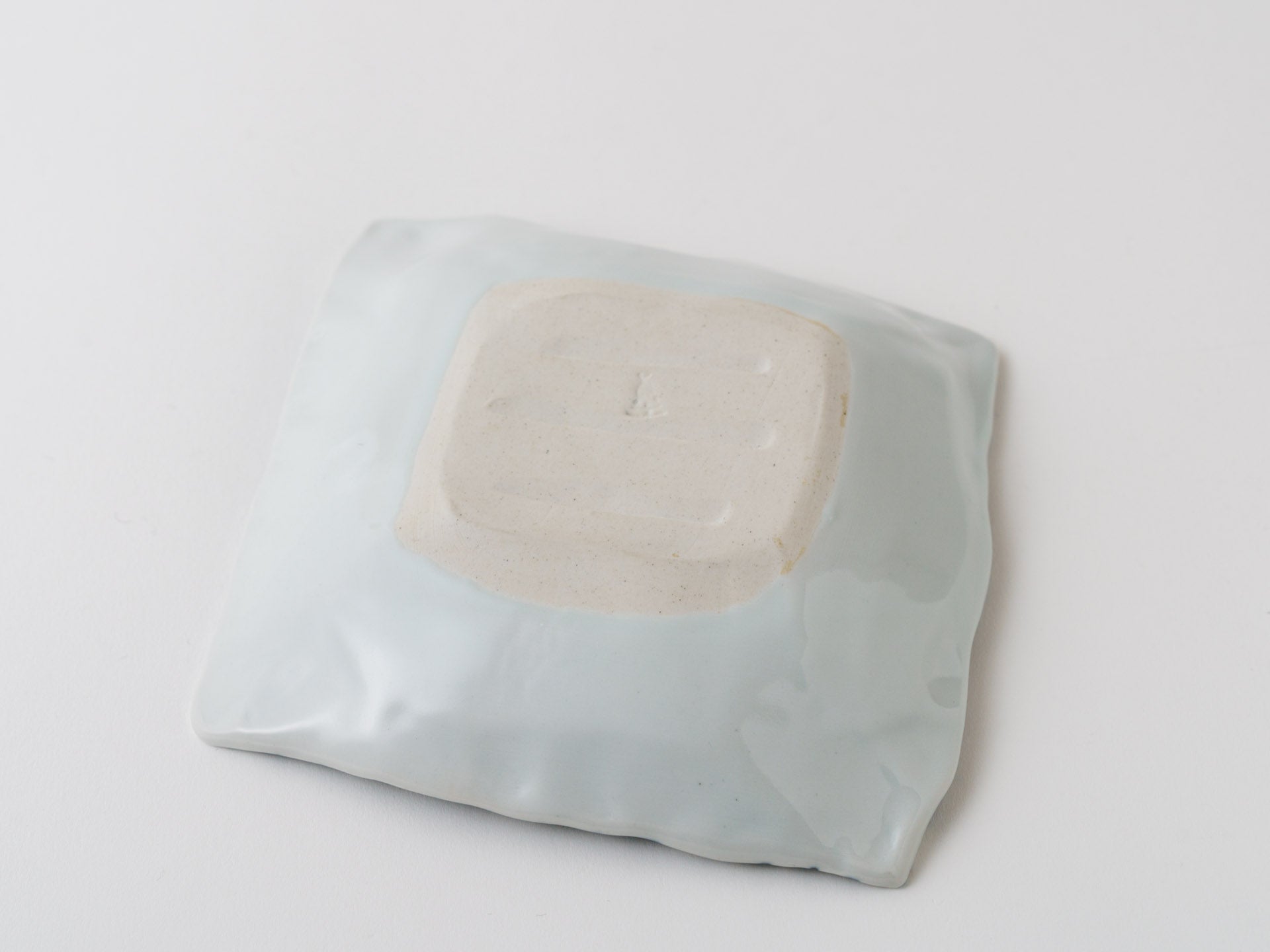 幾何文角小皿【松尾貞一郎】