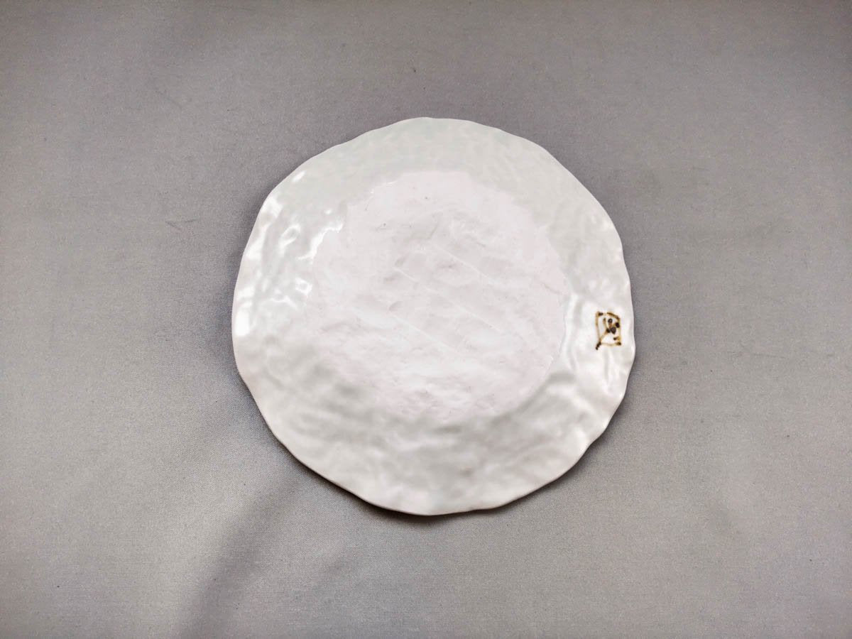 色絵ゆず紋5寸皿【和田一人】