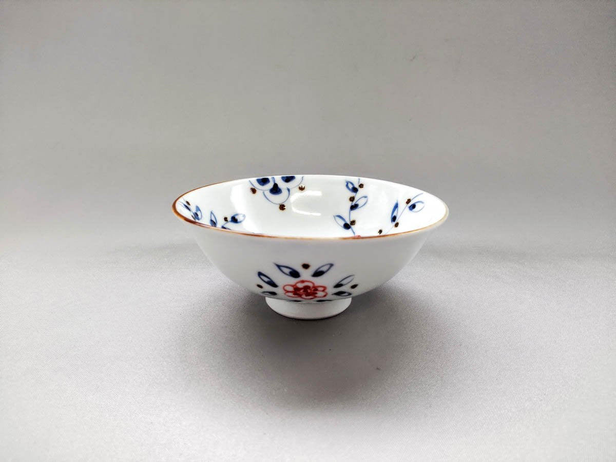 つる花唐草飯碗小【徳七窯】