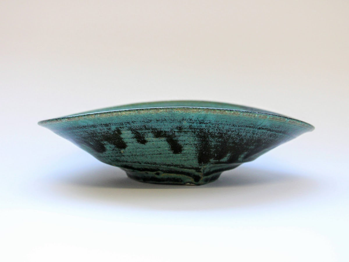 艶消織部パスタ皿【山本一仁】