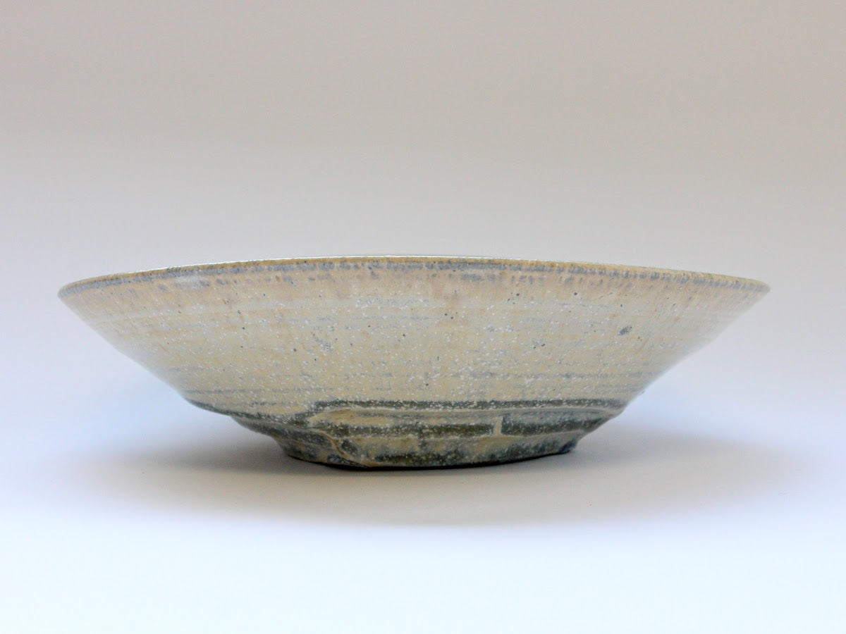 白マット釉パスタ皿【山本一仁】