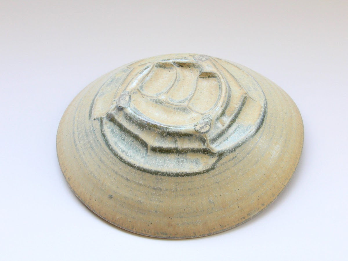 白マット釉パスタ皿【山本一仁】