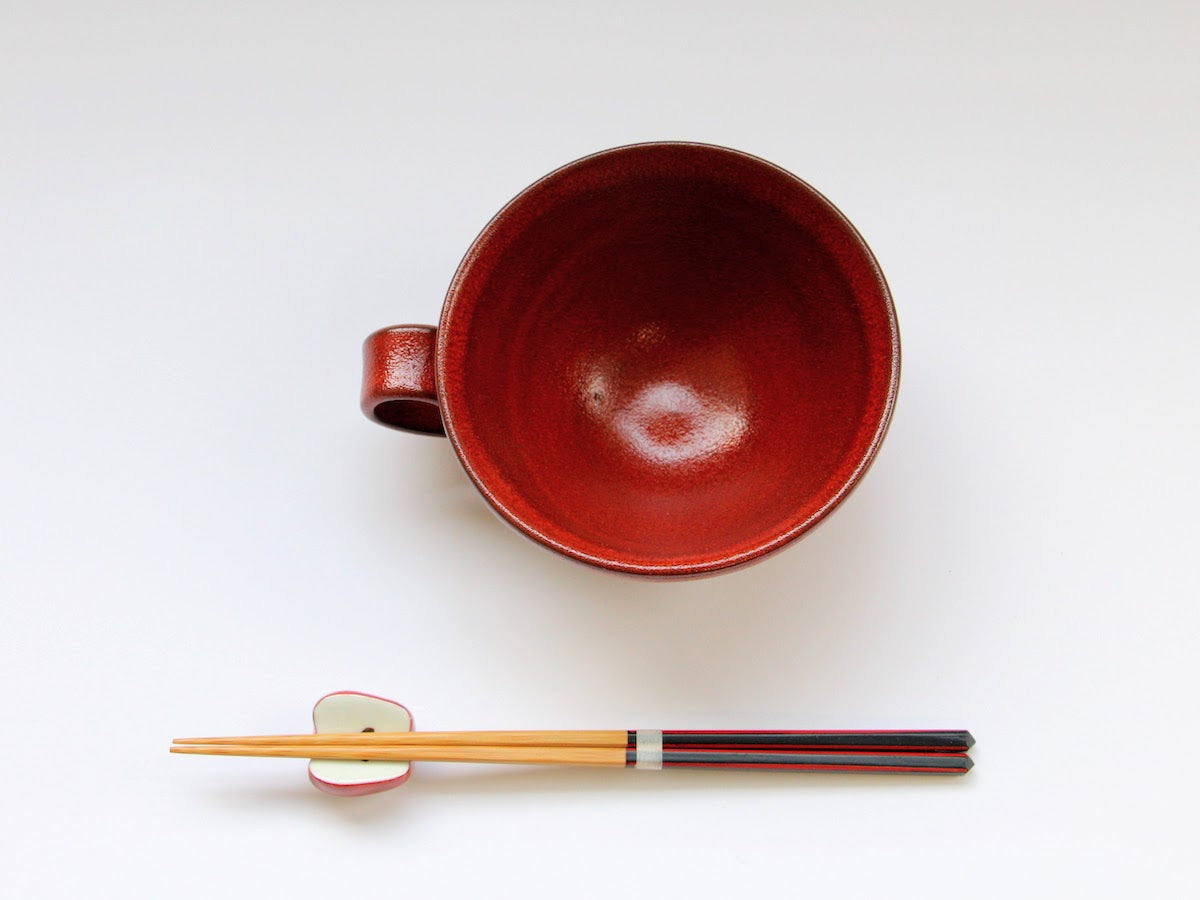 総ジャパネスク面取手付スープ鉢【宗山窯】