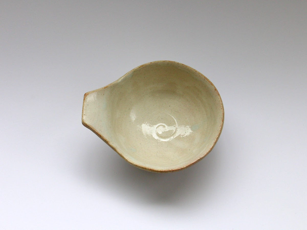 粉引ストライプとんすい【小栗大幸】