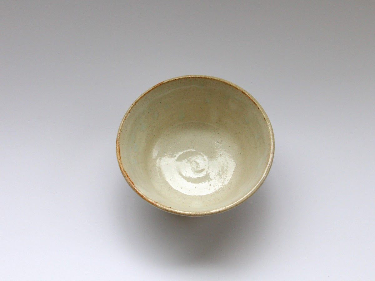 粉引ストライプ小鉢【小栗大幸】