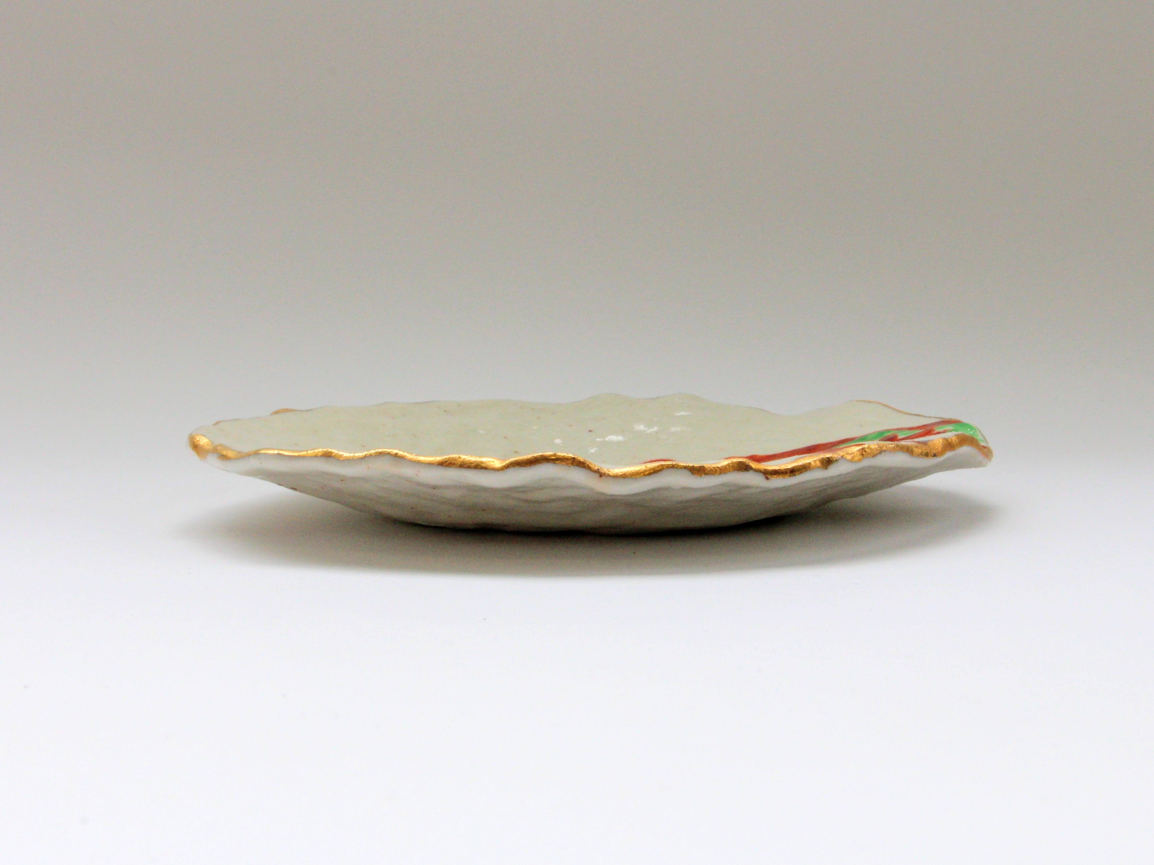 山笑ふ5寸皿【和田一人】