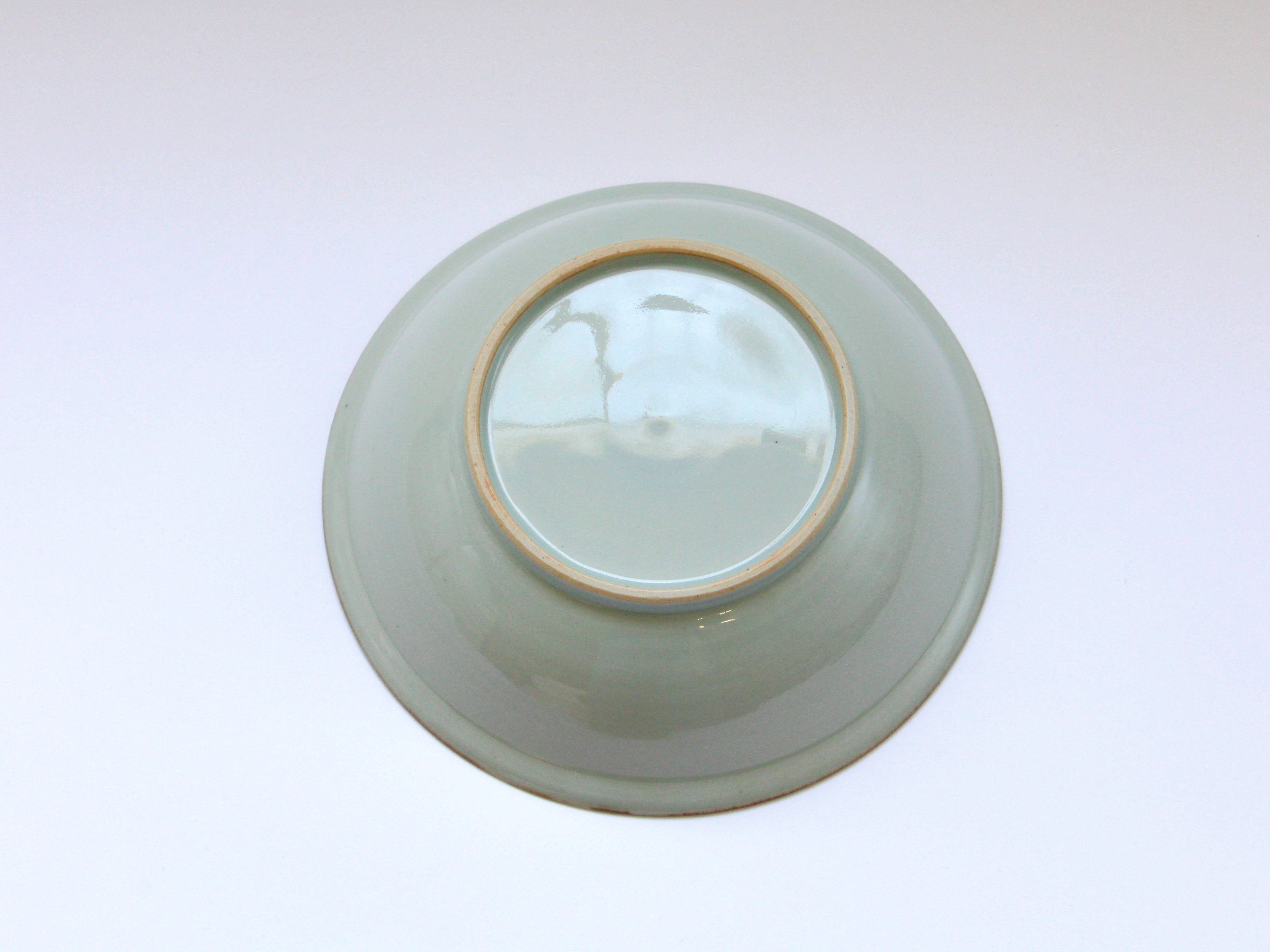 濃草花紋7寸鉢【小林巧征】