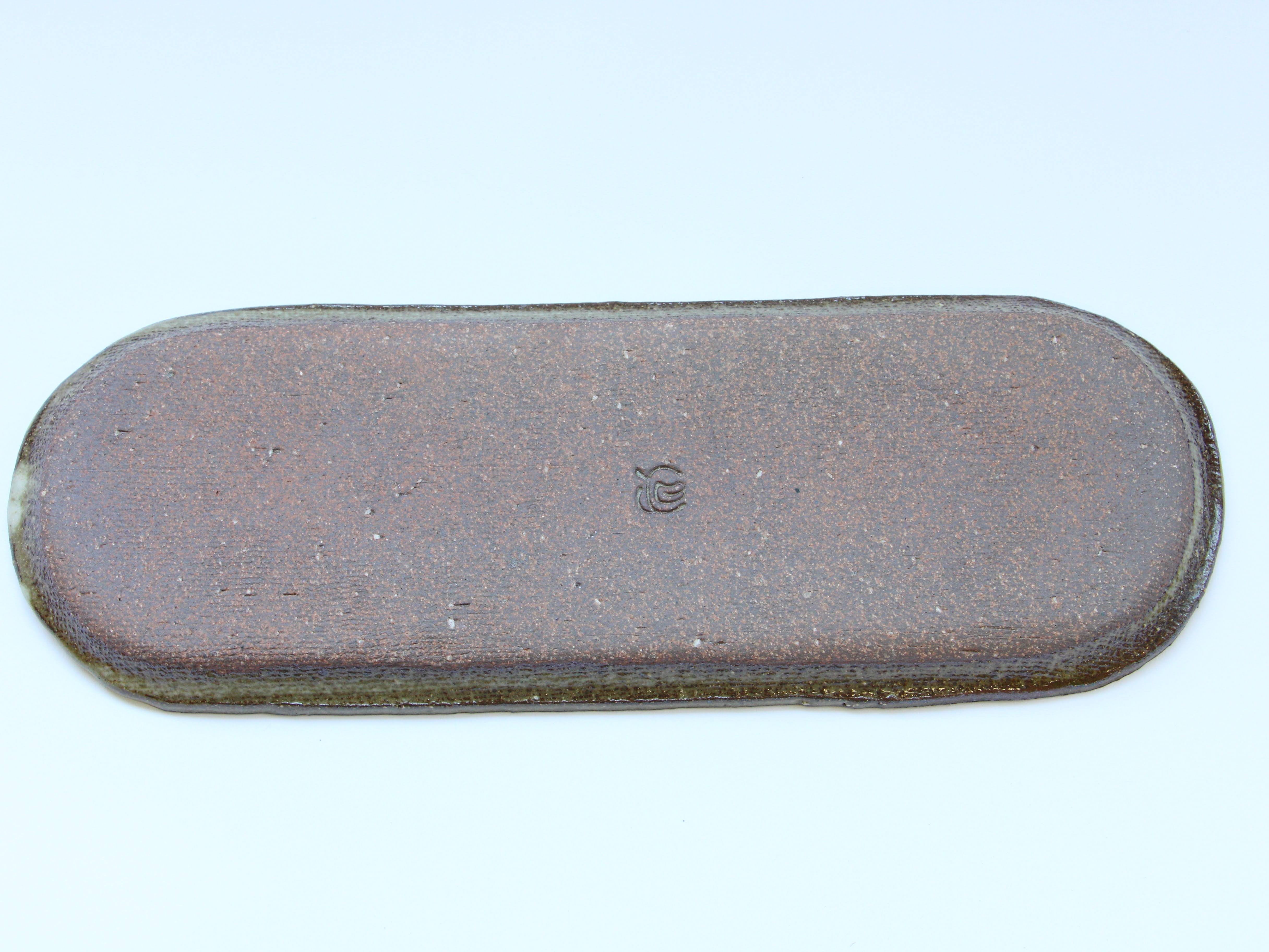 一珍長皿34cm【日下青作/麻里】